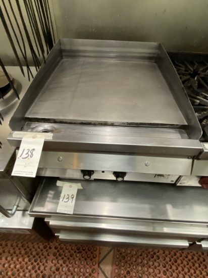 WOLF S/S 24" COUNTERTOP GRIDDLE
