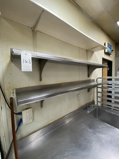 *EACH*S/S 69"X12" WALL SHELVES