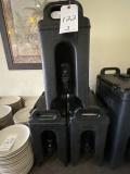 *EACH*BLACK PLASTIC INSULATED BEVERAGE DISPENSERS