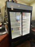 BEVERAGE AIR 2-GLASS SLIDING DOOR COOLER MOD. MT45-B