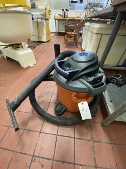 RIDGID WET/DRY VACUUM