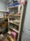 *LOT*WOOD SHELVING W/ASST FOOD PRODUCTS