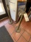 PAIR BRASS STANCHIONS W/ROPE
