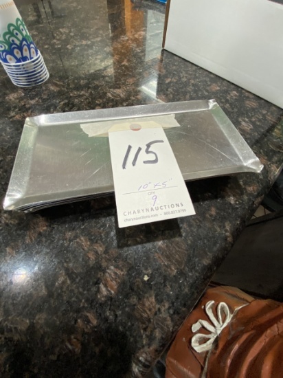 *EACH*S/S 10"X5" TRAYS