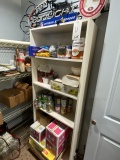 *LOT*WOOD SHELVING W/ASST FOOD PRODUCTS