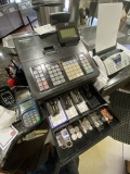 SHARP BLACK ELECTRONIC CASH REGISTER MOD. XE-A207 (NO CONTENTS)