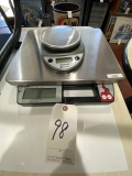 *LOT*(2)TAYLOR 50LB DIGITAL SCALE & SMALL PORTION SCALE