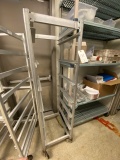 PRAIRIE ALUMINUM HEAVY-DUTY BAKERS RACK W/(6)SHELVES