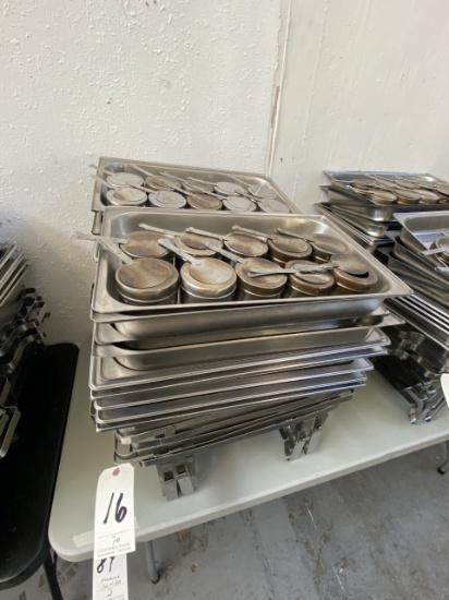 *EACH*S/S COMPLETE CHAFING DISH SETS
