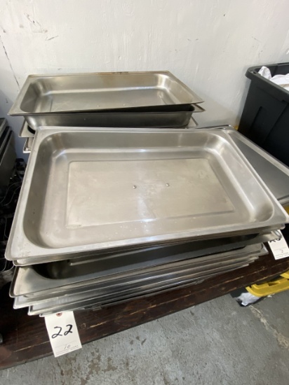 *EACH*S/S CHAFING DISH SETS (W/O FUEL CUPS)