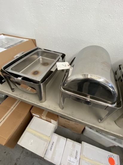 *EACH*WINWARE S/S ROLL-TOP CHAFING DISHES