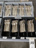 *EACH*PCS NEW RIM SILVER KNIVES, FORKS & SPOONS