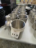 *EACH*S/S INSULATED WINE BUCKETS W/TONGS