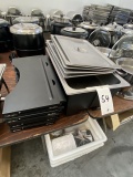 *EACH*BLACK FOLDING CHAFING DISH FRAMES W/LIDS