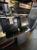 *LOT*POSIFLEX 2-STATION TOUCHSCREEN POS SYSTEM W/(5)CASH DRAWERS