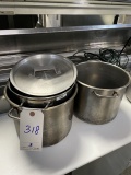 *EACH*S/S STOCK POTS W/(1)LID