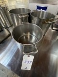 *EACH*S/S HEAVY-DUTY STOCK POTS