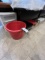 *LOT*ASST PLASTIC TUBS & STORAGE CONTAINERS