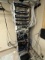 *LOT*ALUMINUM I.T. COMPONENT RACK W/(2)SWITCHES,PATCH PANELS & CABLING (NO FORTINET FIREWALL/OLOGY)