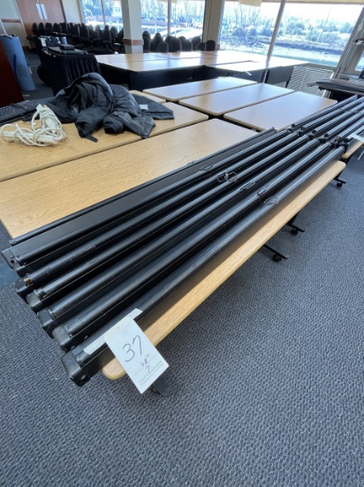 *EACH*BLACK 61" PROJECTION SCREENS