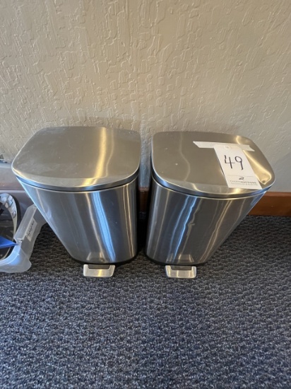 *EACH*S/S SMALL TRASH RECEPTACLES