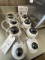 *LOT*(9)HIKVISION IR FIXED DOME NETWORK SURVEILLANCE CAMERAS