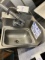 S/S WALL HAND SINK W/RH-SIDE SPLASH