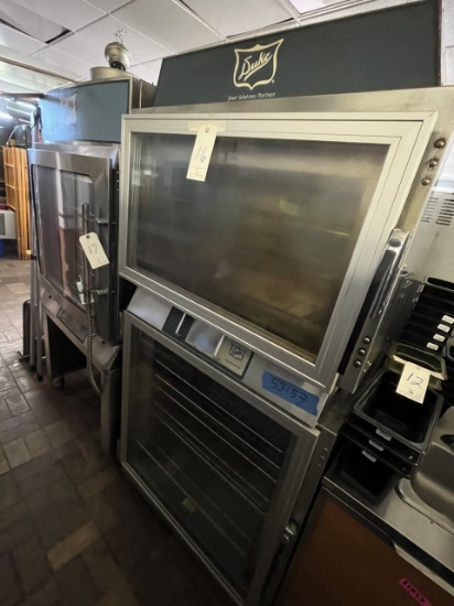 DUKE S/S ELECTRIC CONVECTION OVEN & PROOFER W/CASTERS