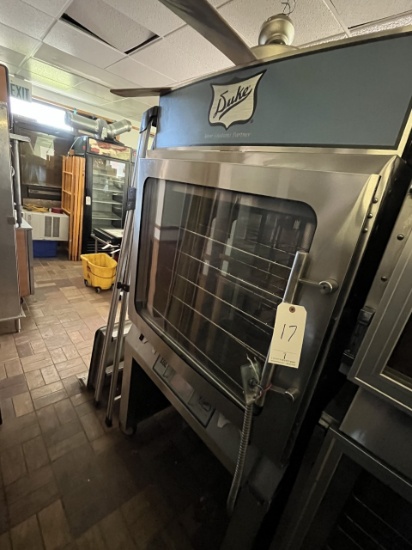 DUKE S/S ELECTRIC CONVECTION OVEN W/CASTERS