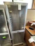 LOCKWOOD 2-PLEXIGLASS DOOR ENCLOSED BAKERS RACK