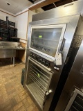 NU-VU ELECTRIC CONVECTION OVEN & PROOFER W/CASTERS 208V 3+NPH MOD. SUB123