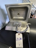 S/S WALL HAND SINK