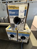 *LOT*(3 PARTIAL BOXES)RISER CAT6 CABLE