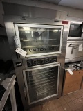 NU-VU ELECTRIC CONVECTION OVEN & PROOFER W/CASTERS 208V 3+NPH MOD. SUB123P