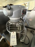 HOBART 20QT MIXER W/BOWL GUARD, S/S BOWL & HOOK 110V 1PH MOD. HL-200