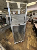 LOCKWOOD ALUMINUM BAKERS RACK W/BOTTOM DOOR