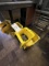 YELLOW PLASTIC MOP BUCKET & WRINGER