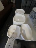 *LOT*(36)CORDON BLEU ASST WHITE PLATES