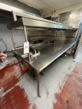 COMPLETE S/S DISHWASHING STATION W/GREASE TRAP