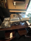 *EACH*S/S CHAFING DISHES W/EXTRA PARTS