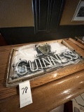NEW PLASTIC 'GUINNESS EST. 1759' LIGHTED BEER SIGN (IN BOX)