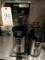 BUNN S/S SATELLITE COFFEE BREWER W/(2)AIRPOTS 1PH/120V MOD. CDBCF15 APS