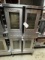 BLODGETT S/S 2-DECK GAS CONVECTION OVEN W/CASTERS MOD. ZEPHAIRE