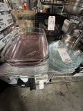 *LOT*ASST GLASS BAKEWARE