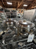 *EACH*S/S ROUND CHAFING DISHES