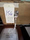 *EACH*DOZEN NEW SILVER LOGO TEASPOONS