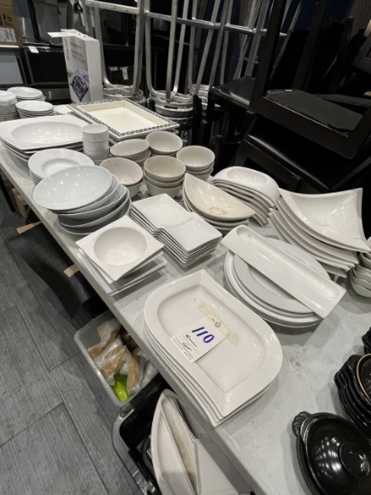 *LOT*ASST WHTE CHINA
