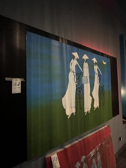 ASIAN 60"X48" WALL ARTWORK