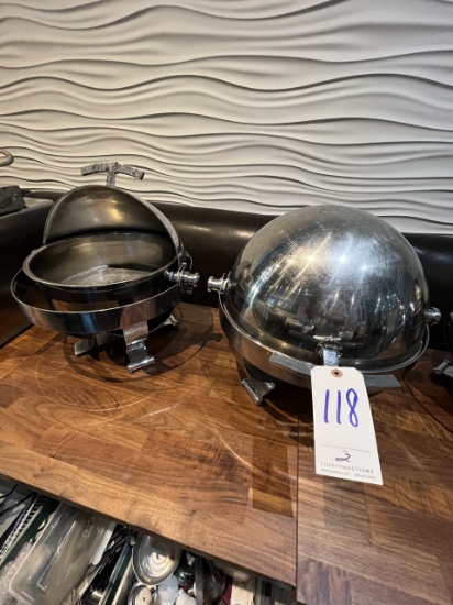 *EACH*S/S ROUND CHAFING DISHES