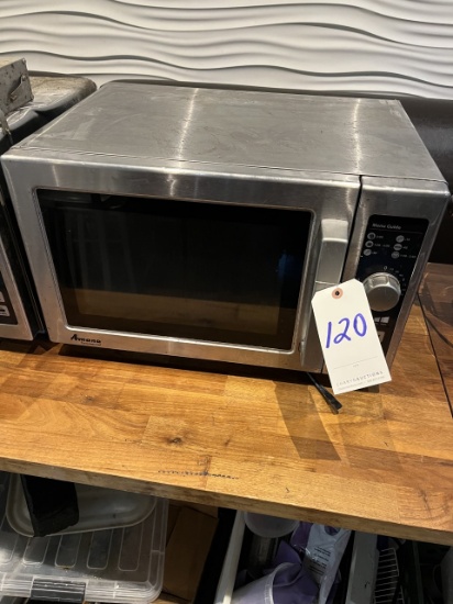 AMANA S/S COMMERCIAL 1000W MICROWAVE OVEN